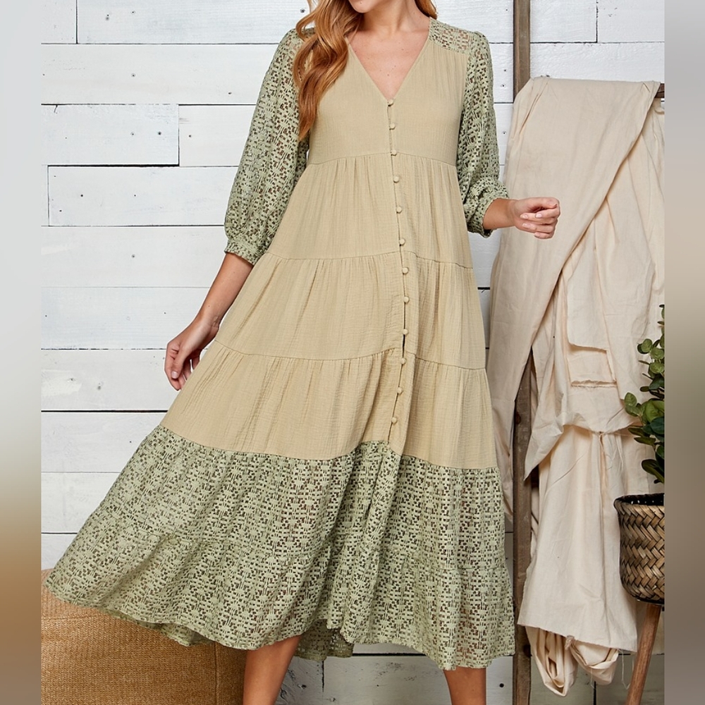Classic Bohemian dress